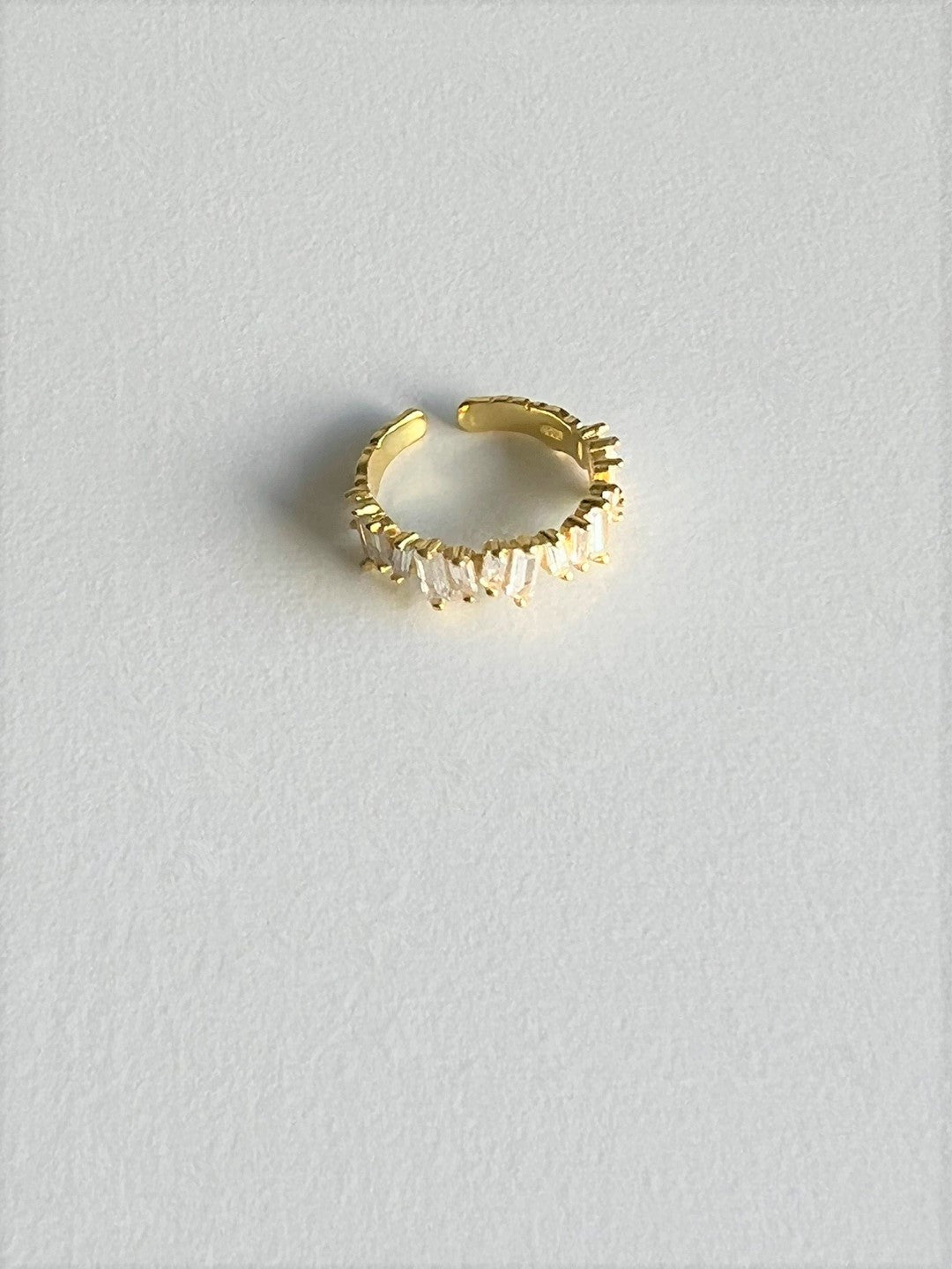 Kos Sparkling Cubic Zirconia Ring
