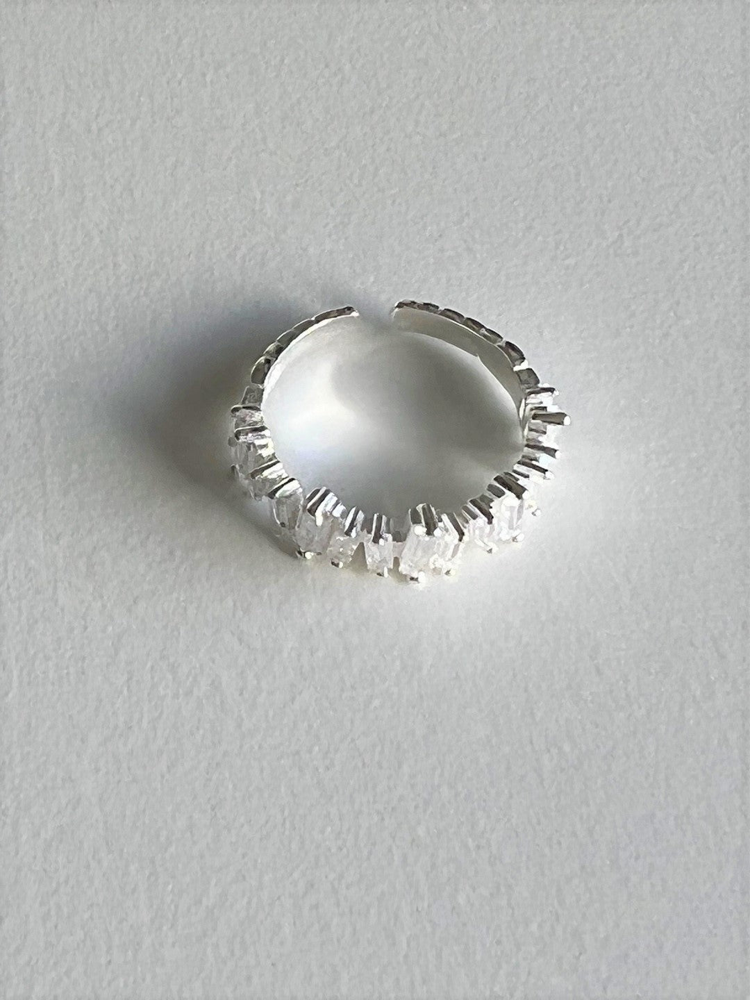 Kos Sparkling Cubic Zirconia Ring