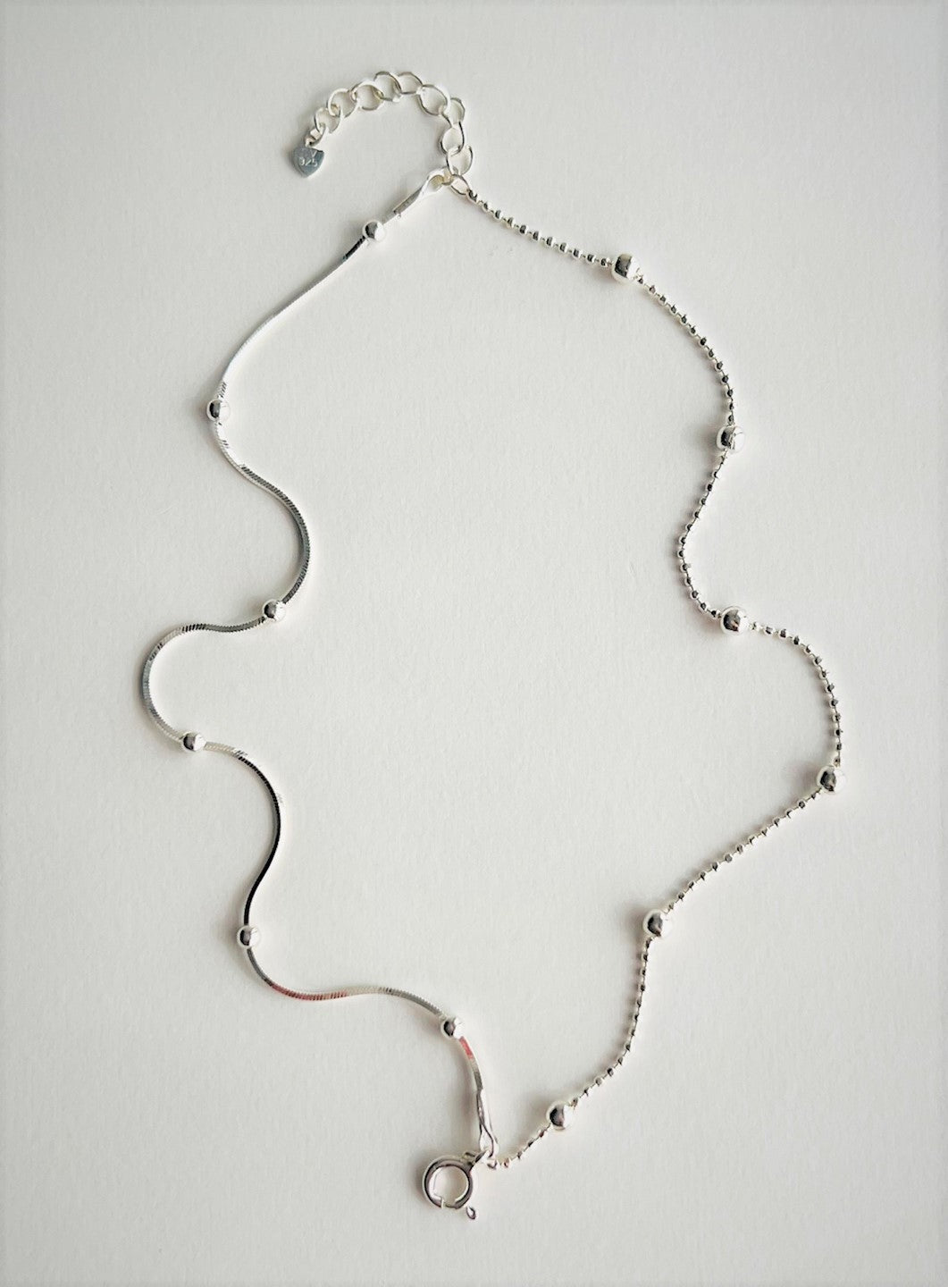Milos Double Chain Silver Bracelets