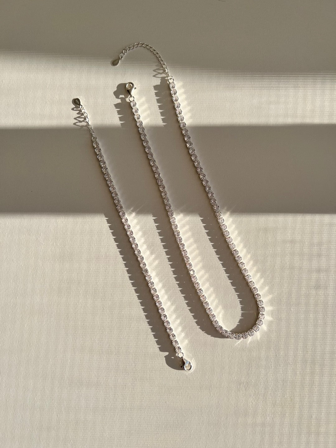 Ivy Sparkling Silver Bracelets