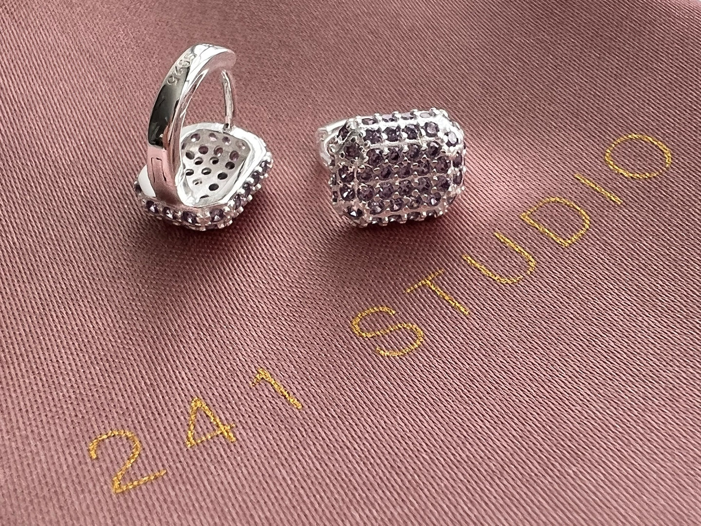 Alonissos Sparkling Cubic Zirconia Earrings