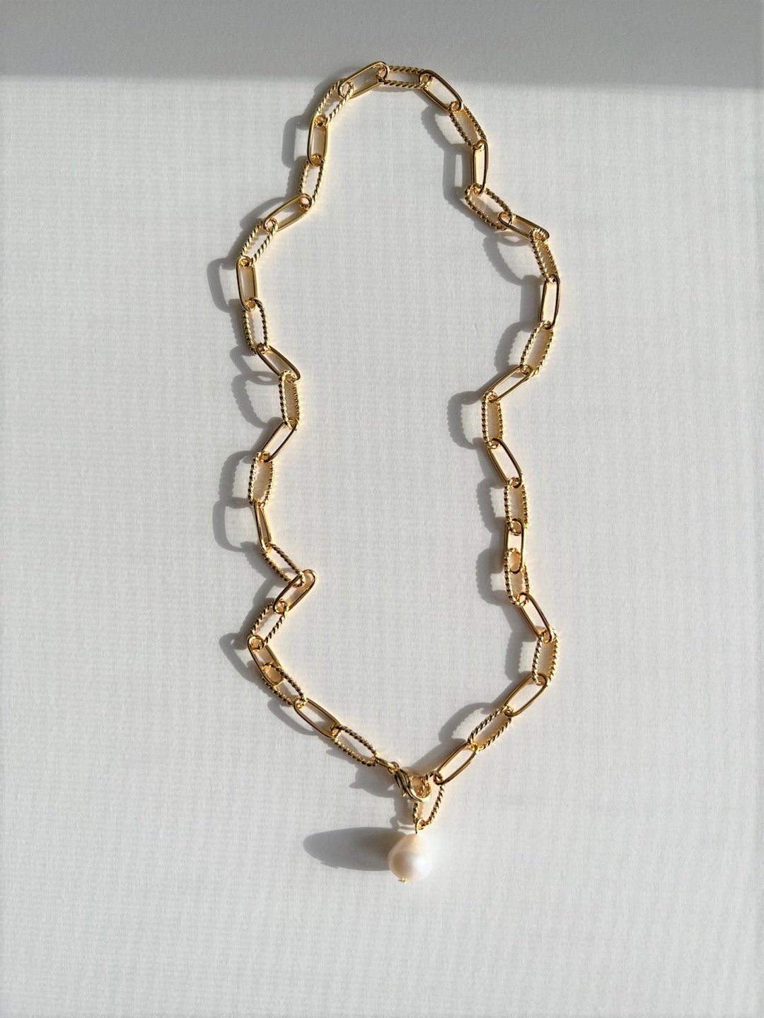 Odette Single Drop Pearl Necklace