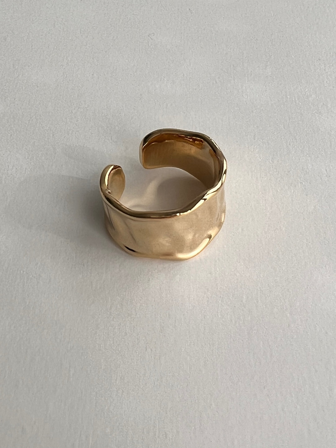Lipsi Stylish Open Brass Ring - LIMITED EDITION
