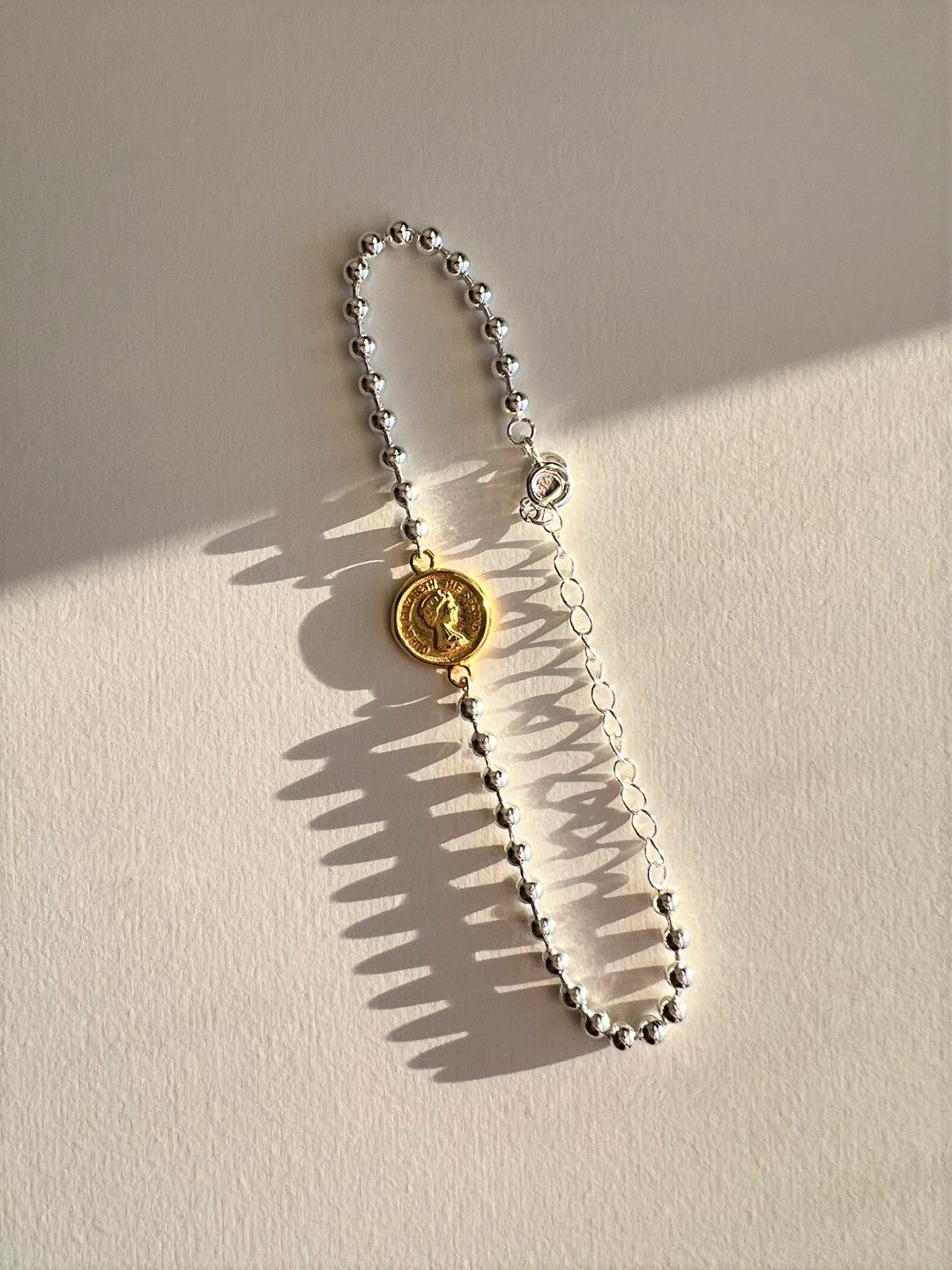 Nimos Gold Coin Bracelet