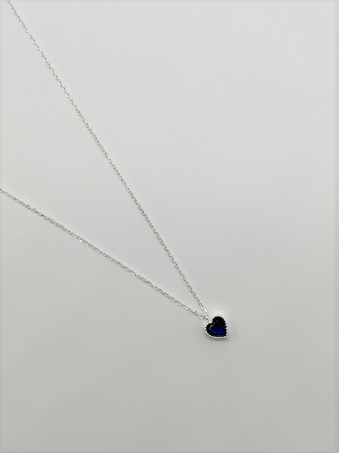 Jura Heart Sterling Silver Necklace