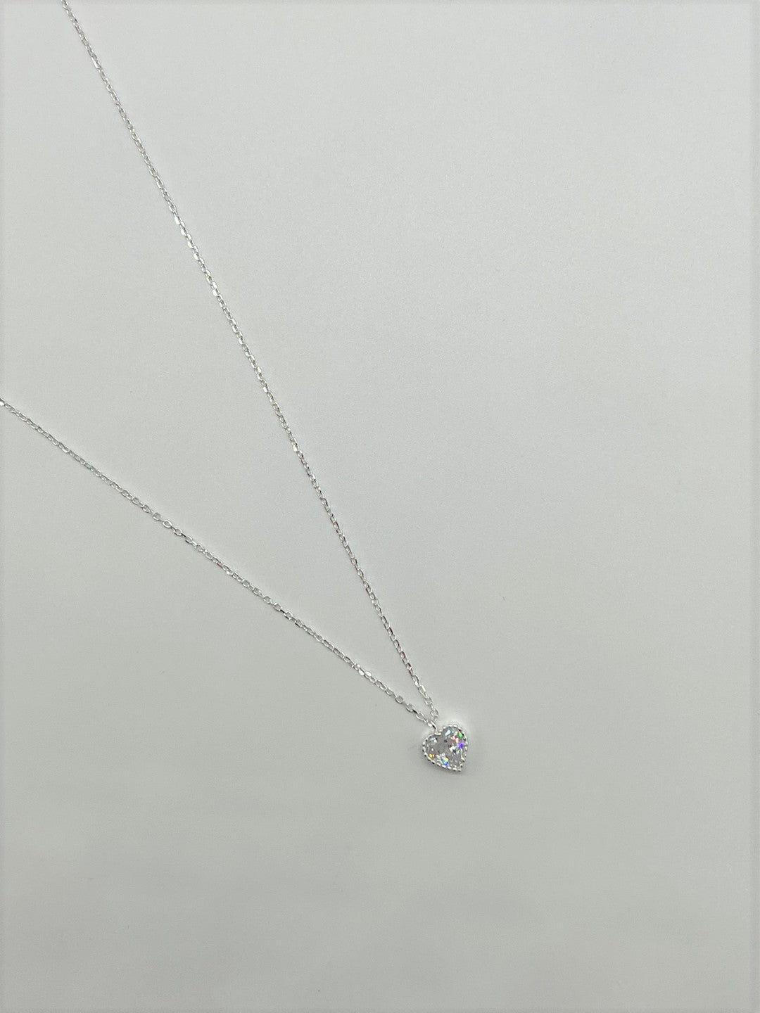 Jura Heart Sterling Silver Necklace