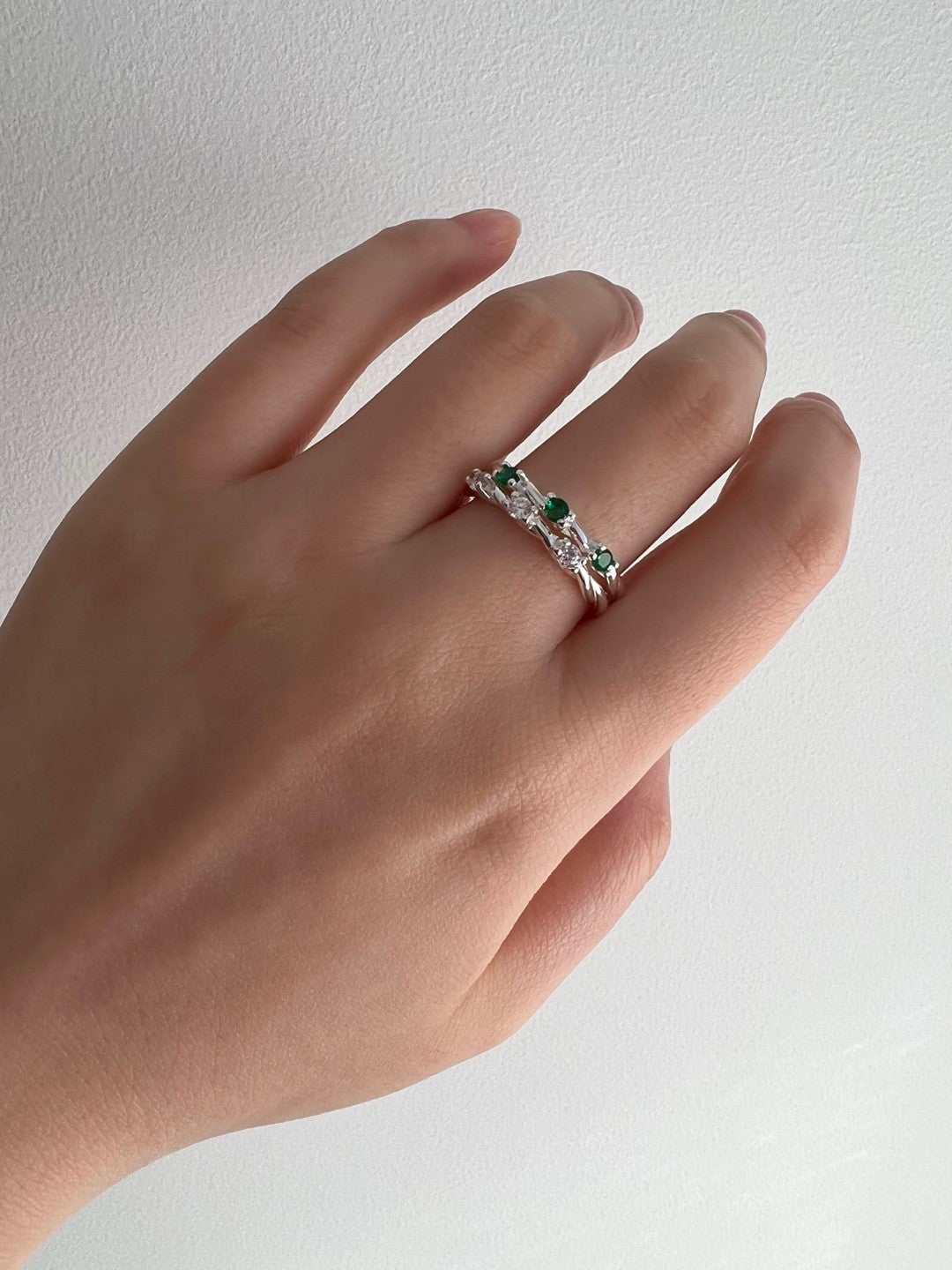 Ithaca Twisted Silver Ring