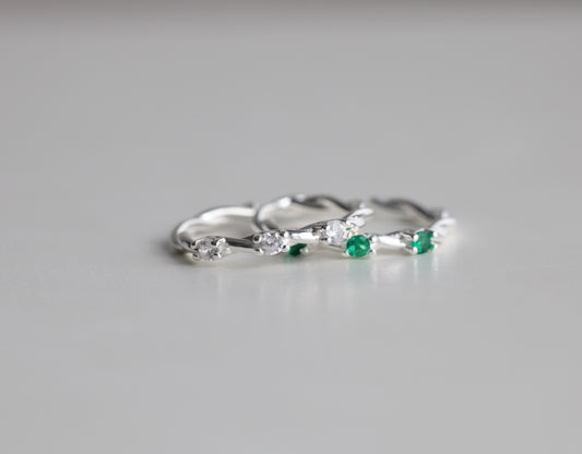 Ithaca Twisted Silver Ring