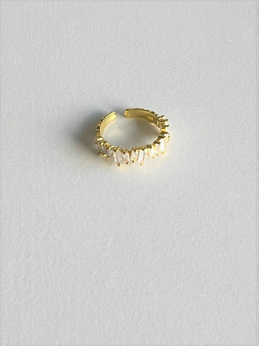 Kos Sparkling Cubic Zirconia Ring