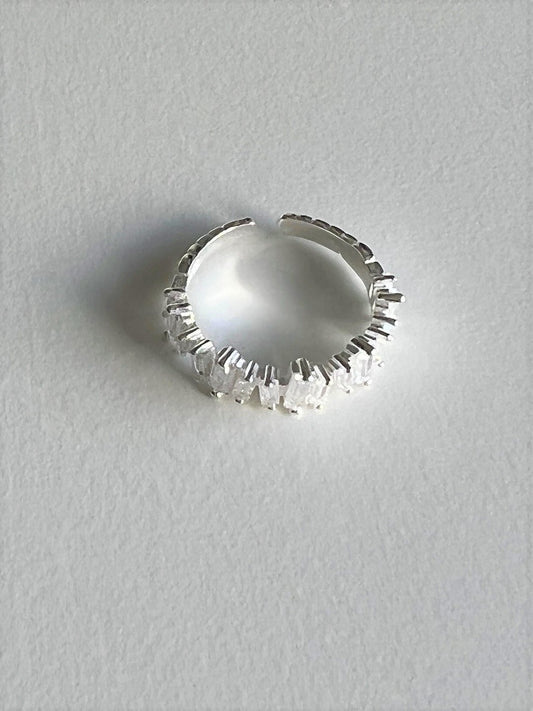 Kos Sparkling Cubic Zirconia Ring