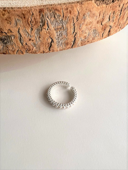 Naxos Pearl Silver Ring