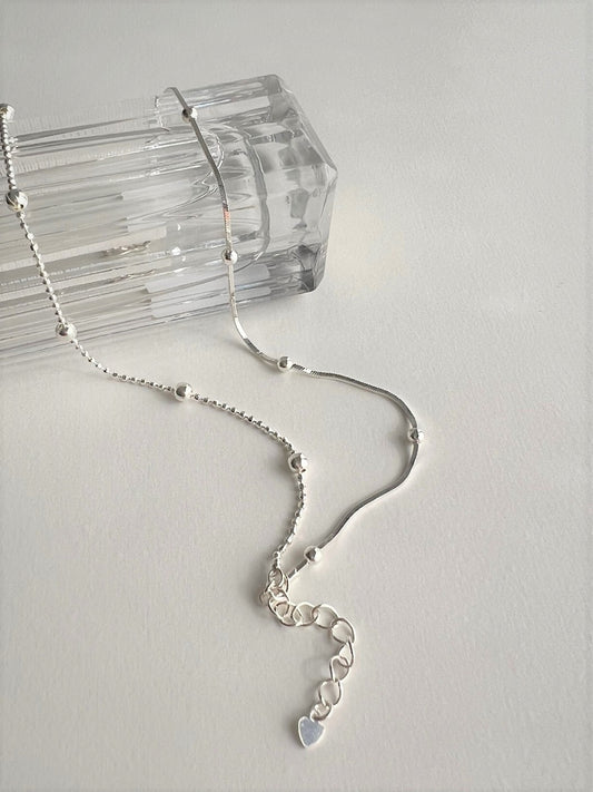 Milos Double Chain Silver Bracelets