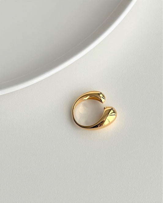 Lonian Open Chic Silver Ring