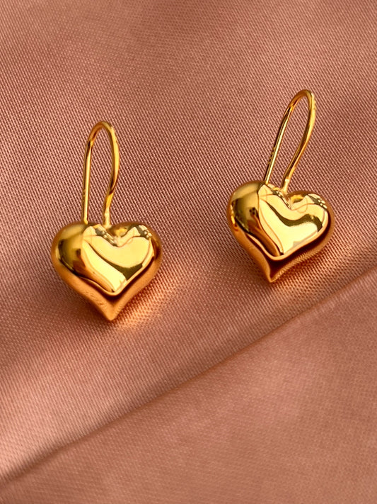 Lemnos Heart Earrings