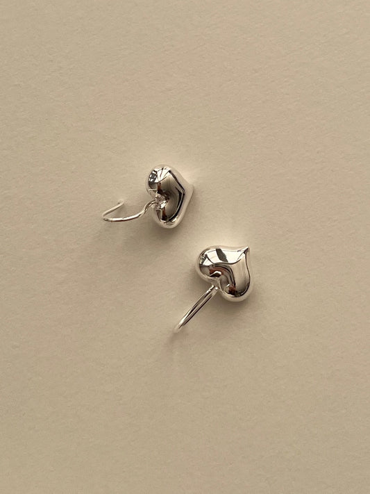 Lemnos Heart Earrings