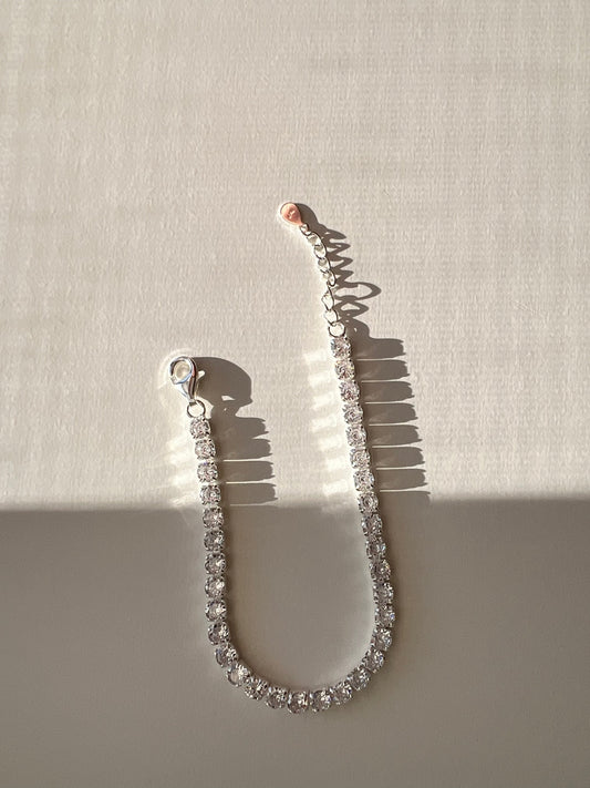 Ivy Sparkling Silver Bracelets