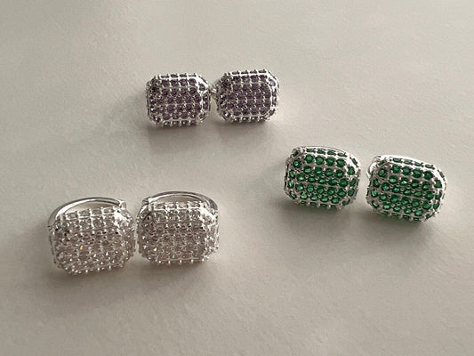 Alonissos Sparkling Cubic Zirconia Earrings