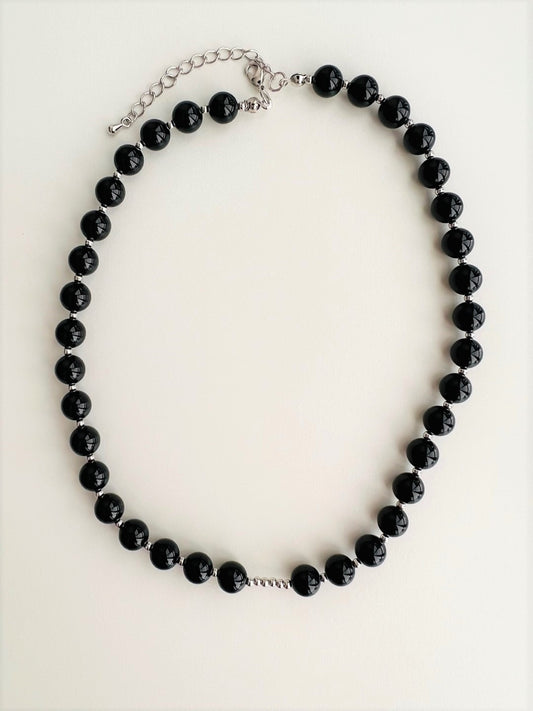 Louella Black Onyx Necklace