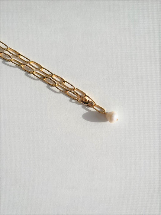 Odette Single Drop Pearl Necklace