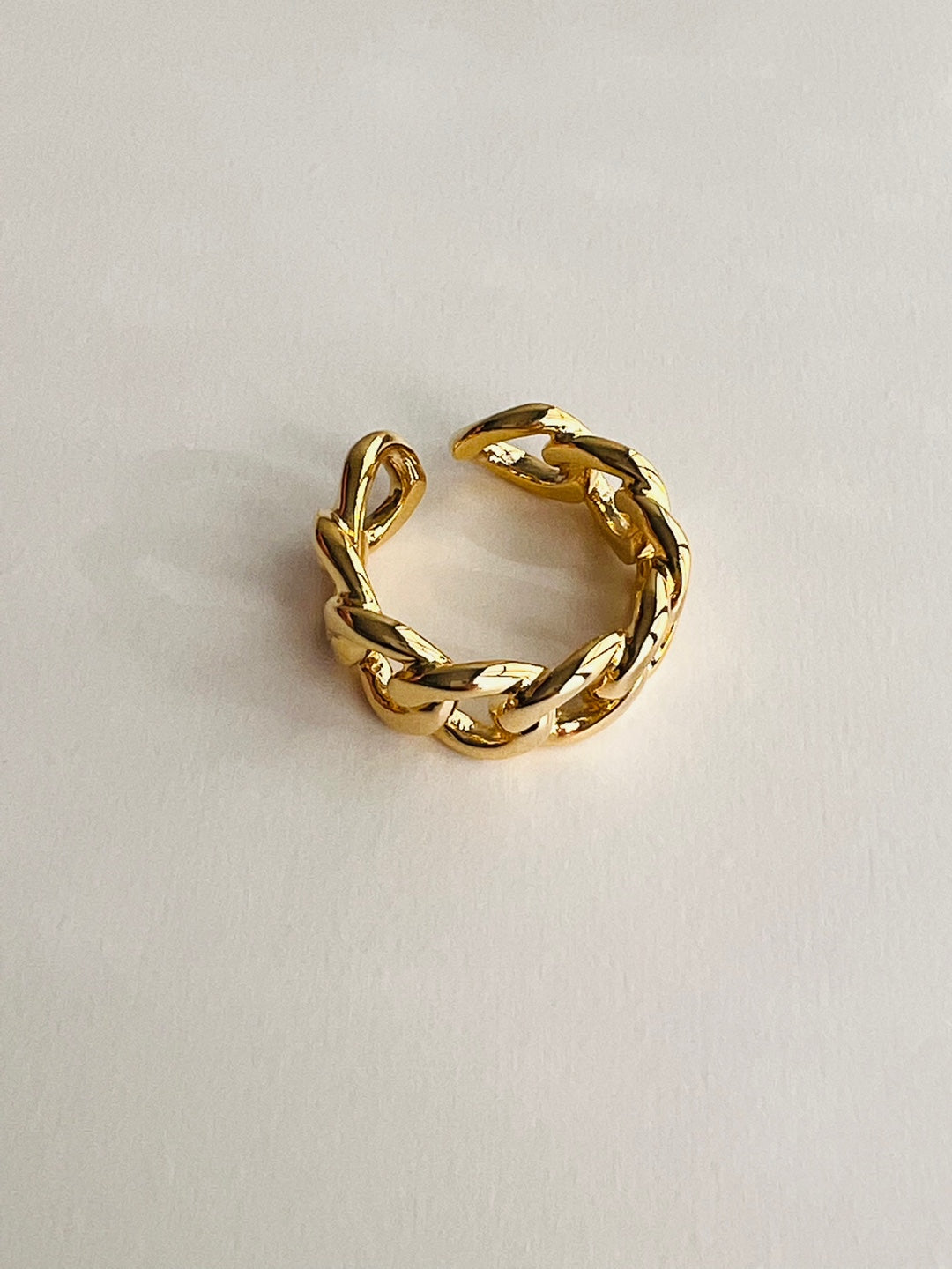 Lipsi Stylish Open Brass Ring - LIMITED EDITION