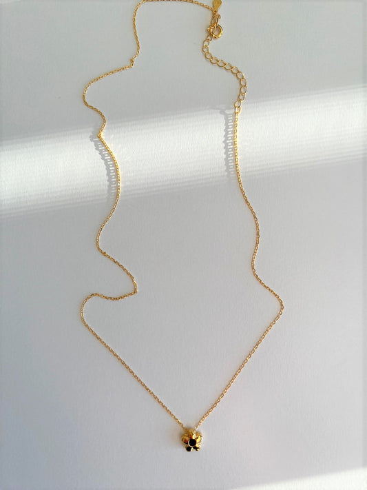 Evia Gold Flower Necklace