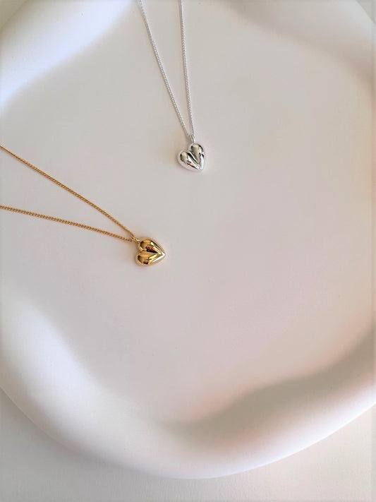 Kea Heart Drop Necklace