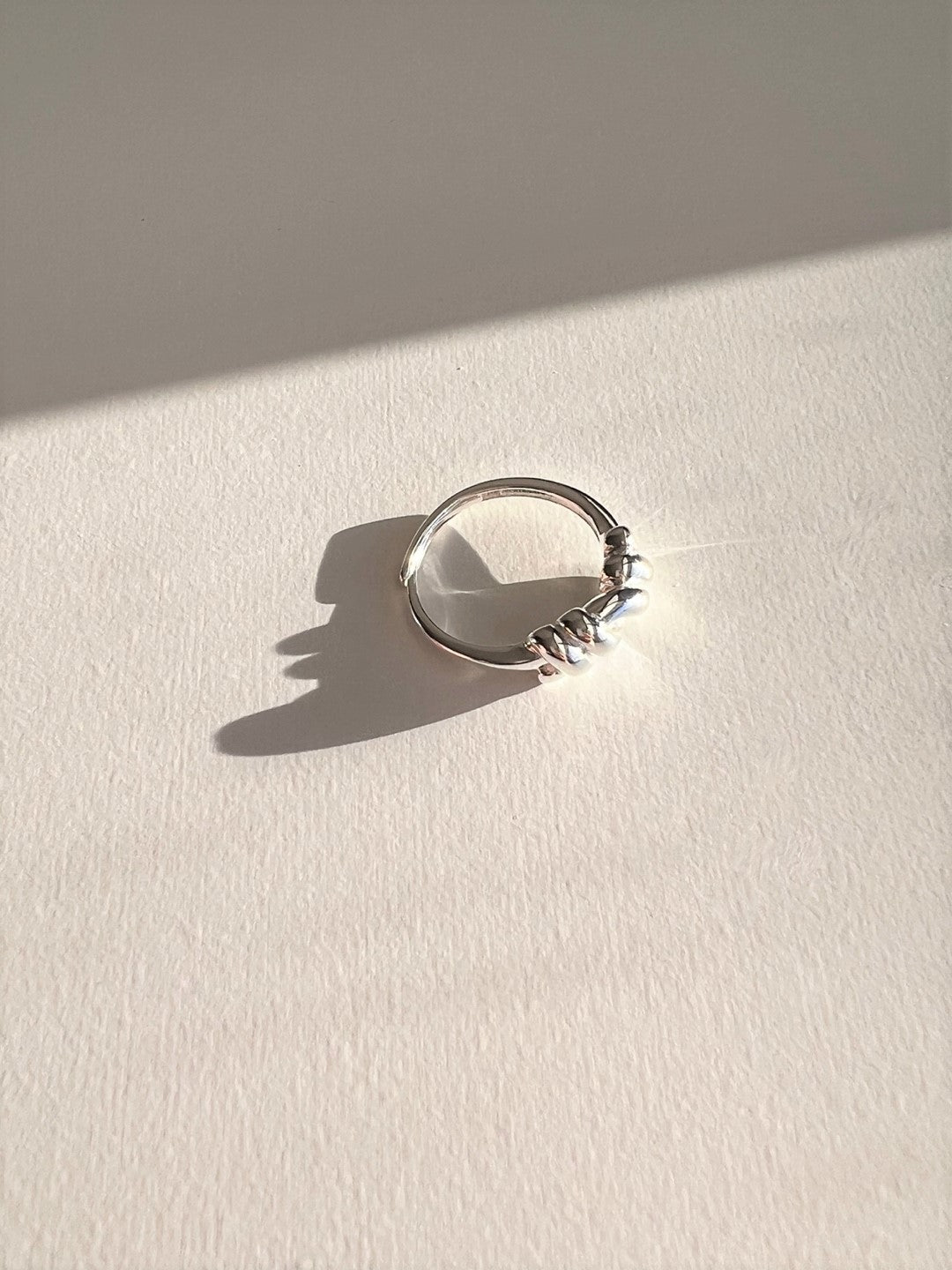 Nimos Knot Silver Rings