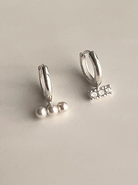 Lipsi AB Silver Earring