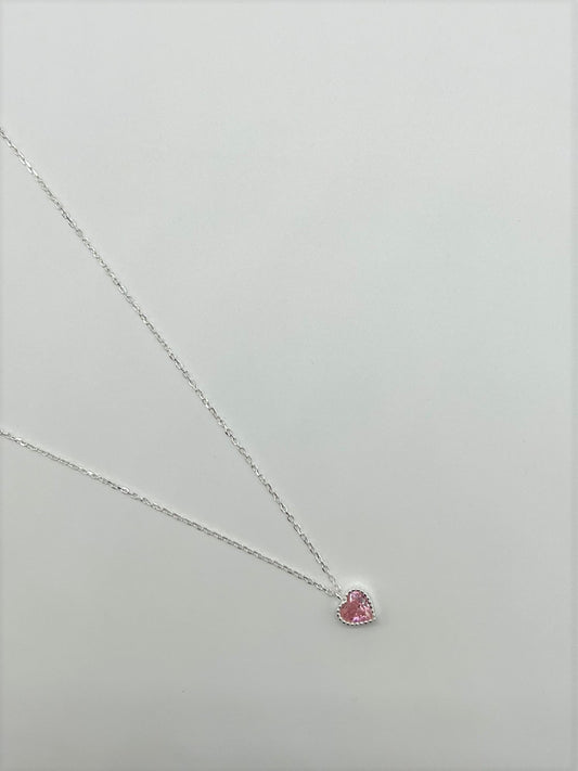 Jura Heart Sterling Silver Necklace