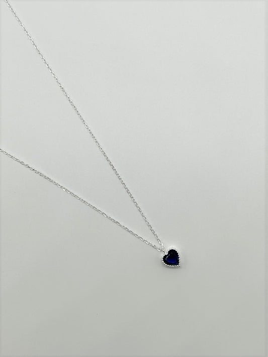 Jura Heart Sterling Silver Necklace