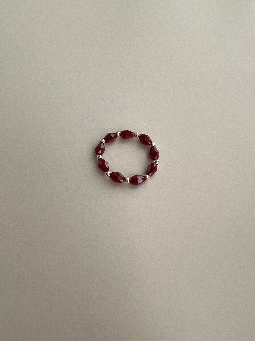 Summer Bead Elastic Rings