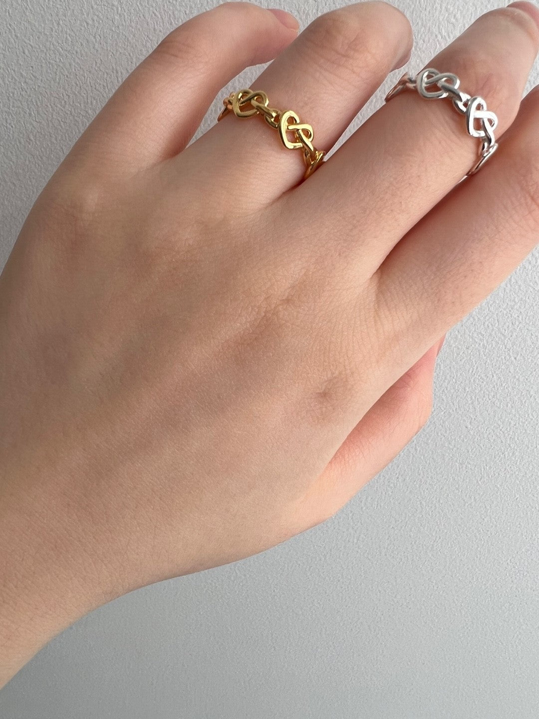 Cecilia Twisted Heart Ring