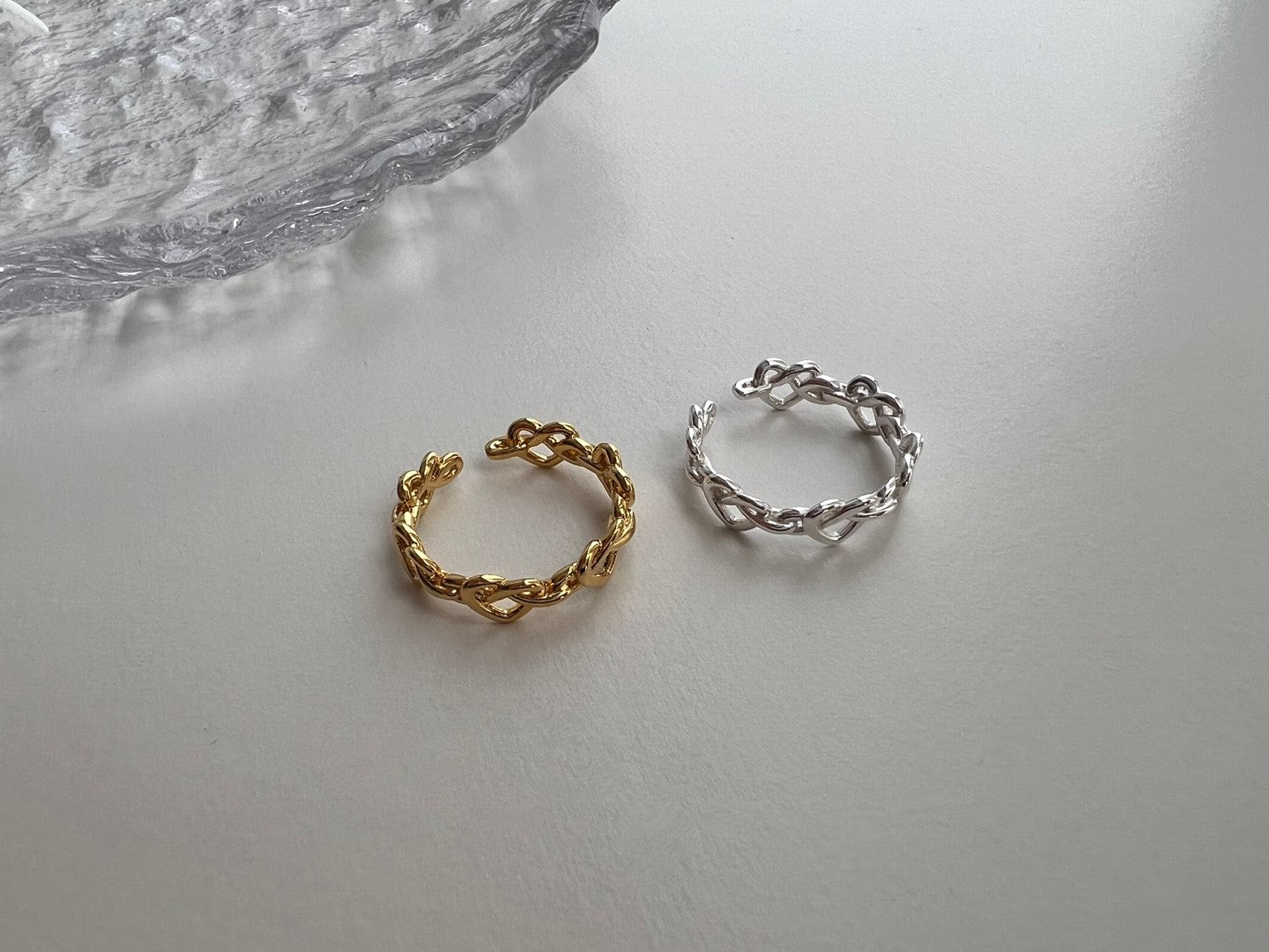 Cecilia Twisted Heart Ring