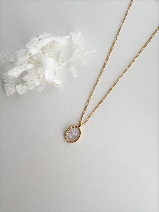 Billy Rose Mother of Pearl Necklace